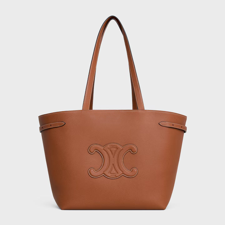 MEDIUM CABAS ANAΓS CUIR TRIOMPHE IN Grained calfskin