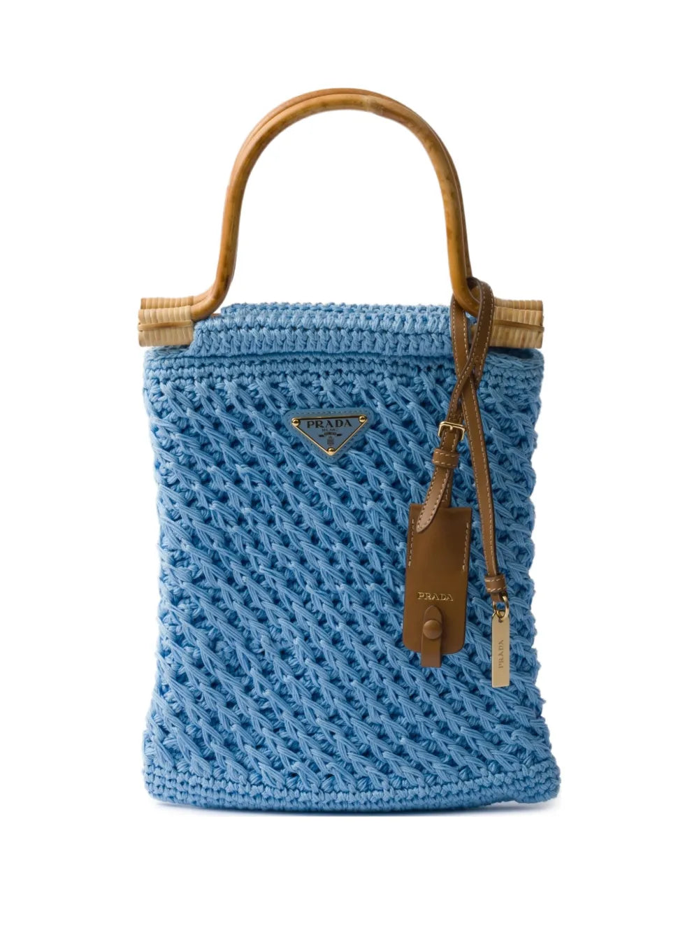 Prada mini crochet handbag