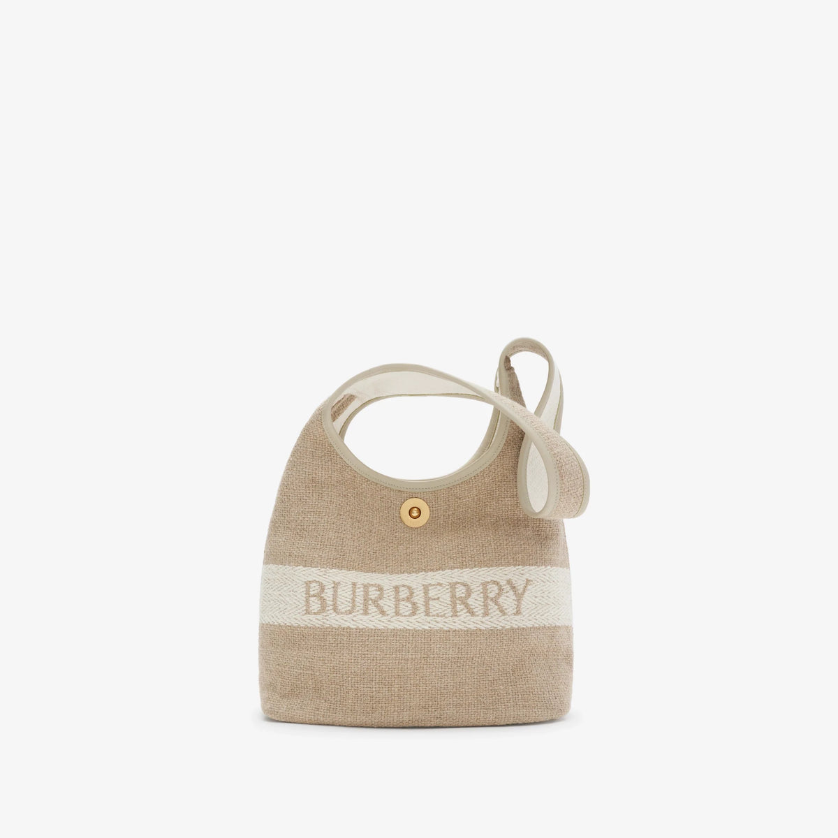 Small Logo Canvas Shoulder Bag
