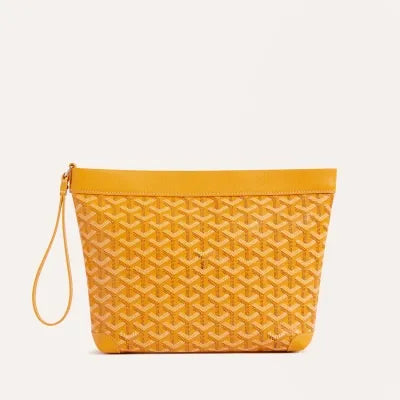 Goyard Conti Pouch — Jaune