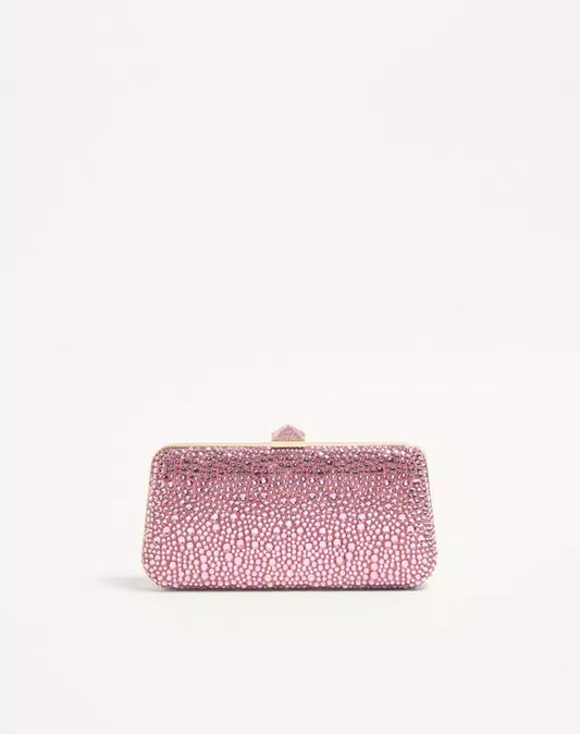 Carry Secrets Rhinestone Minaudiere