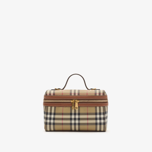 Check Vanity Bag