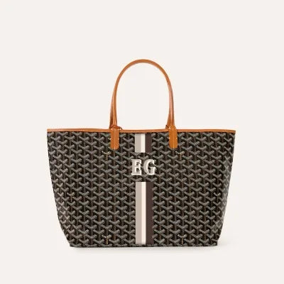 Goyard Saint Louis PM — Noir (Personalized)