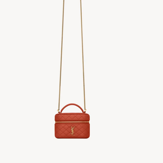 GABY micro vanity bag in lambskin